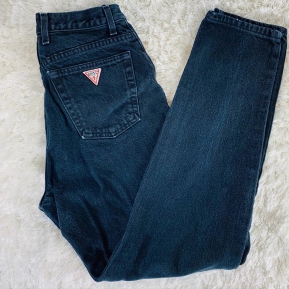 Vintage Black Guess Highwaist Jeans